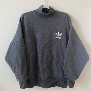 Adidas Vintage Mock Neck Sweatshirt